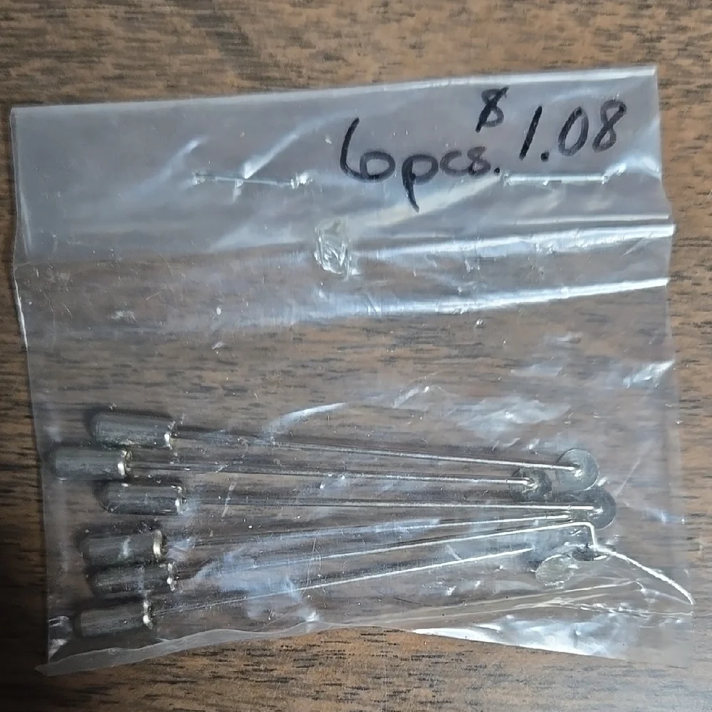 Metal Lapel Stick Pin/Brooch Bases (192 pc) - Picture 7 of 7